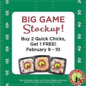 Image post by @ChickenSaladChickWesleyChapelFL on Facebook