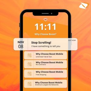 Image post by @boostmobile on Instagram
