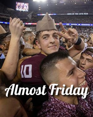 Image post by @aggiessideline on Instagram