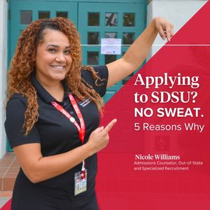 Image post by @sdsuadmissions on Instagram
