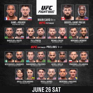 Image post by @ufccanada on Instagram