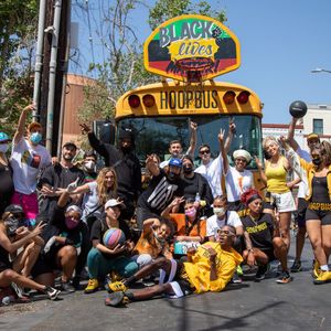 Image post by @thehoopbus on Instagram