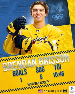 Image post by @umichhockey on Instagram