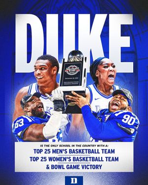 Image post by @dukeathletics on Instagram