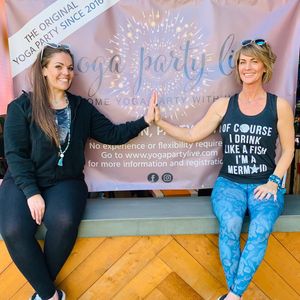 Image post by @yogapartylive on Instagram