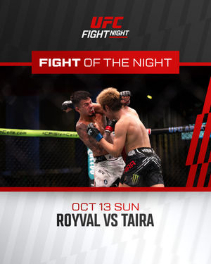 Image post by @ufc_korea on Instagram