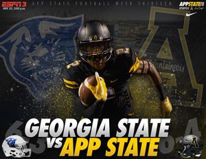 Image post by @appstate_fb on Instagram