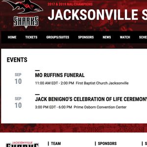 Image post by @jaxsharks on Instagram