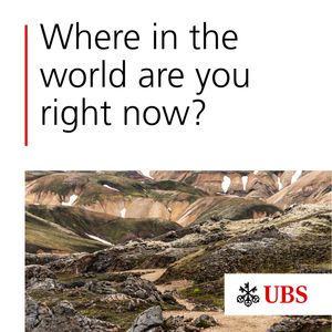 Image post by @ubs on Instagram