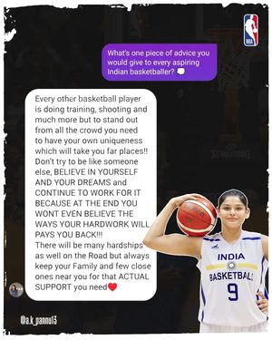 Image post by @nbaindia on Instagram