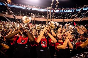 Image post by @ugaredcoatband on Instagram