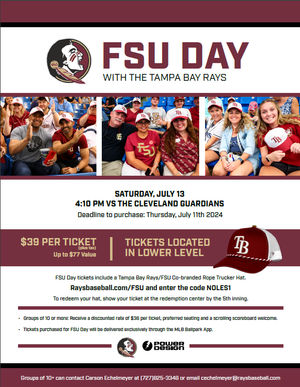 Image post by @FSUSport on Twitter