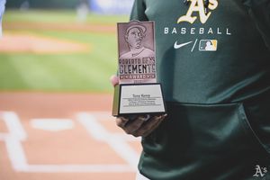 Image post by @Athletics on Twitter