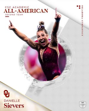 Image post by @ou_wgymnastics on Instagram