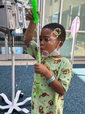 Image post by @ECUHealthChildrensHospital on Facebook