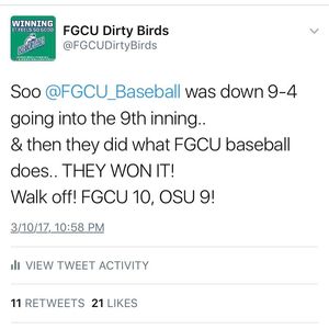 Image post by @fgcudirtybirds on Instagram