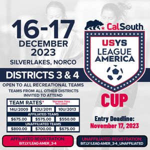 Image post by @calsouthsoccer on Instagram