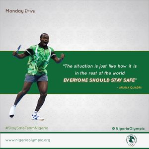 Image post by @nigeriaolympic on Instagram
