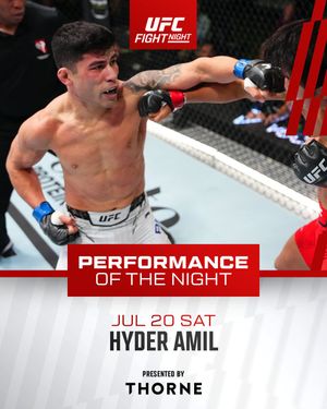Image post by @ufc on Twitter