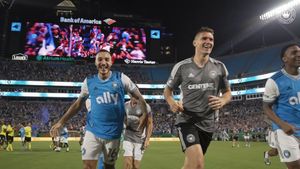 Video post by @charlottefc on Twitter