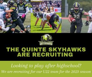 Image post by @quinteskyhawkscjfl on Instagram