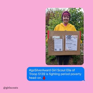 Image post by @girlscouts on Instagram