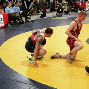 Image post by @adidaswrestling on Instagram