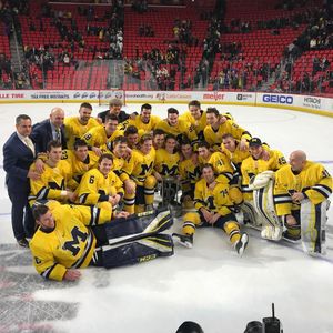 Image post by @umichhockey on Instagram