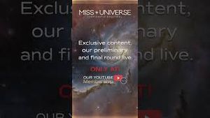 Video post by @officialmissuniverse on YouTube
