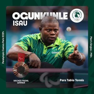 Image post by @nigeriaolympic on Instagram