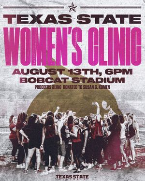 Image post by @txstatebobcats on Twitter