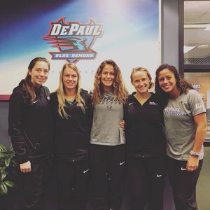 Image post by @depaulwsoc on Instagram