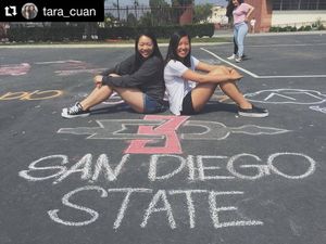 Image post by @sdsuadmissions on Instagram