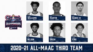 Image post by @MAACHoops on Twitter