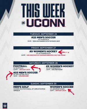 Image post by @uconnstudents on Instagram