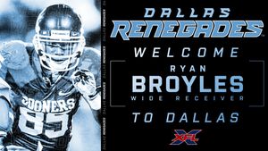 Image post by @XFLRenegades on Twitter