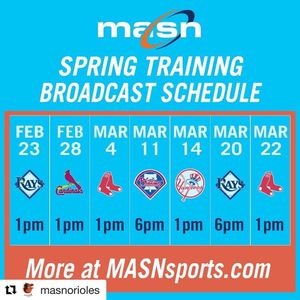 Image post by @orioles on Instagram