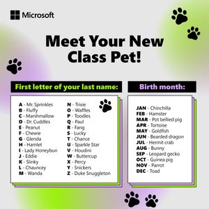 Image post by @MicrosoftEDU on Twitter