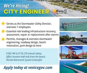 Image post by @cityofveniceflorida on Instagram