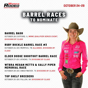 Image post by @womensrodeo on Instagram
