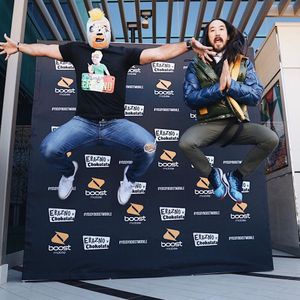 Image post by @steveaoki on Instagram
