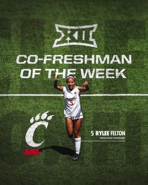Image post by @GoBearcatsWSOC on Twitter