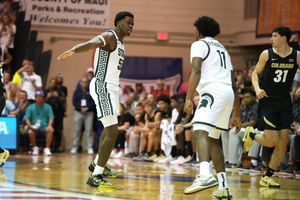 Image post by @MSU_Basketball on Twitter