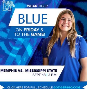 Image post by @uofmemphis on Instagram