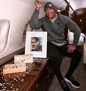 Image post by @therock on Instagram