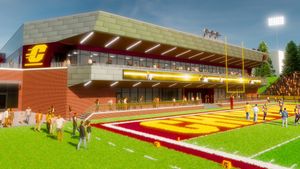 Image post by @CMUAthletics on Twitter