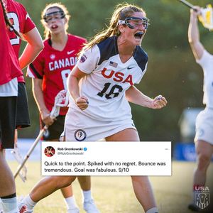 Image post by @usa_wlax on Instagram