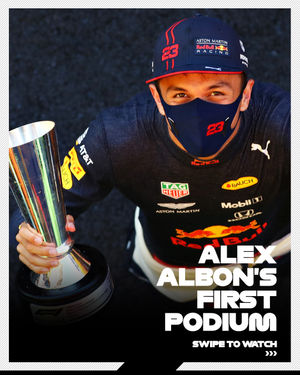 Image post by @f1 on Instagram