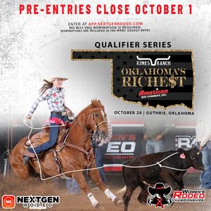 Image post by @womensrodeo on Instagram