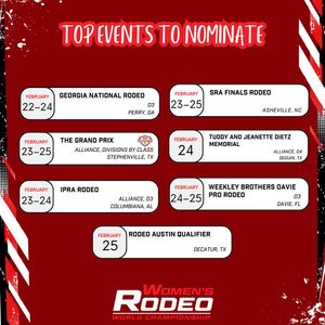 Image post by @womensrodeo on Instagram